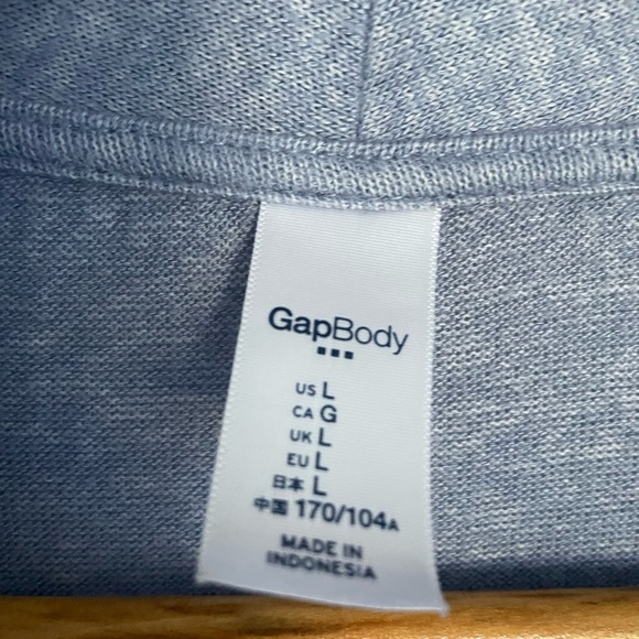 Size large Gap body open front cardigan - Picture 4 of 4